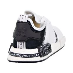 Adidas NMD_R1 J Big Kids Cloud White/Cloud White/Core Black -RBD OUTLET ef3647 3