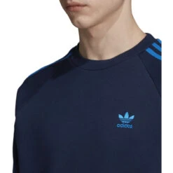 Adidas Men's Originals 3-Stripes Tee Collegiate-Navy-Bluebird 9 Adidas Men's Originals 3-Stripes Tee Collegiate-Navy-Bluebird -RBD OUTLET ek0260 4
