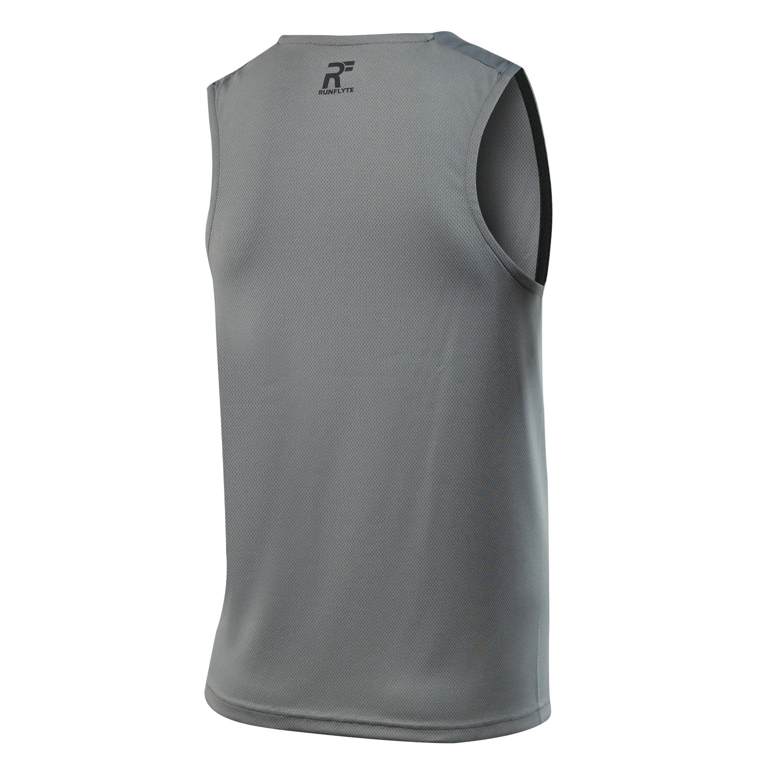 RunFlyte Men's Hybrid Training Tank Top Grey/Black 2 RunFlyte Men's Hybrid Training Tank Top Grey/Black - Image 2