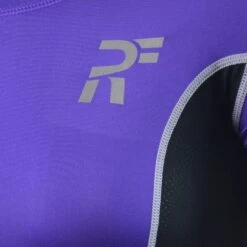 RunFlyte Women's Swarna Flow Short Sleeve T-Shirt Silvery Violet/Black -RBD OUTLET f3301 vvk 3