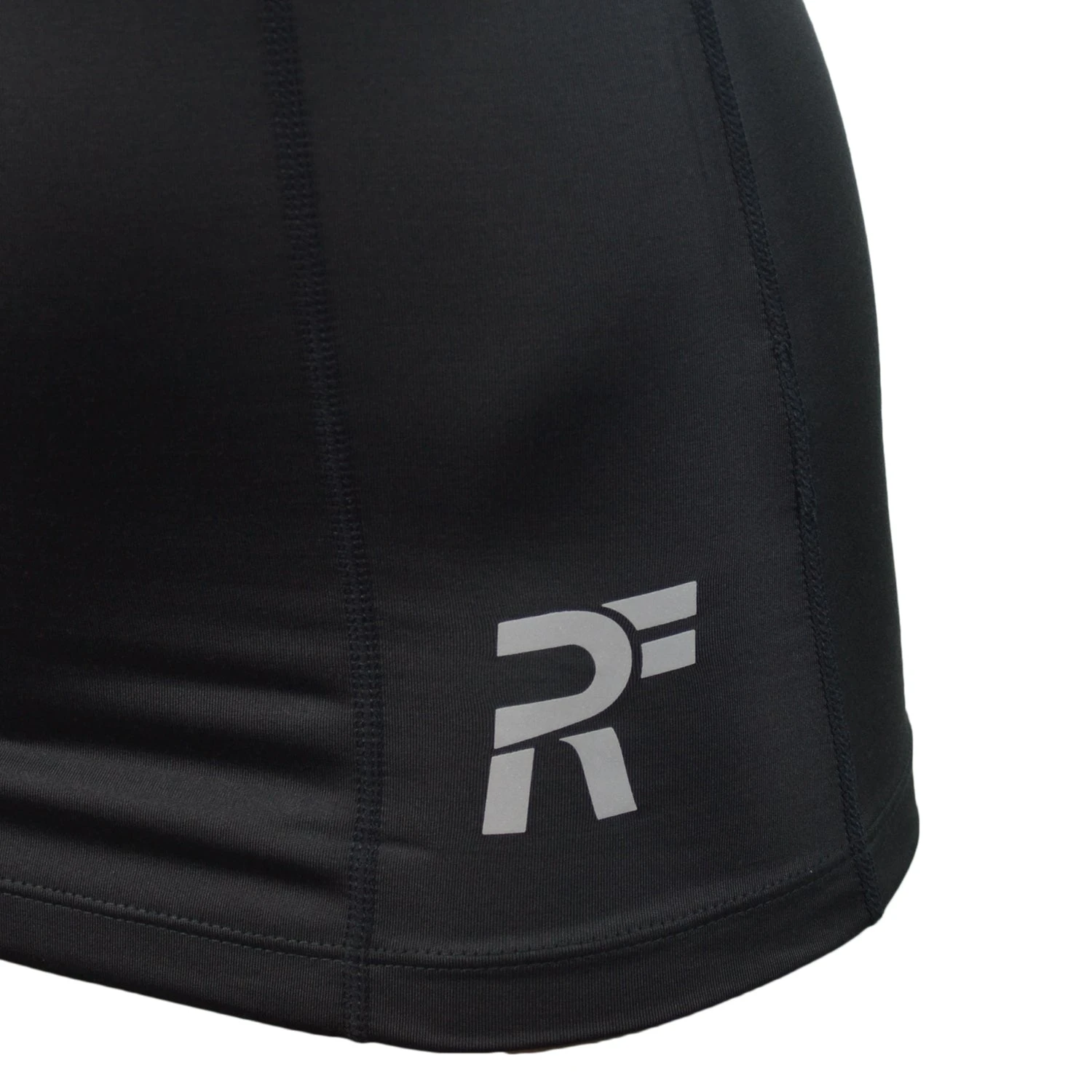 RunFlyte Women's Chakra II Tank Top - Fitted - Moisture Wicking - Charcoal/Black 4 RunFlyte Women's Chakra II Tank Top - Fitted - Moisture Wicking - Charcoal/Black - Image 4