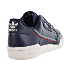 Adidas Continental 80 Big Kids Shoes Collegiate Navy/Scarlet/Hi-Res Aqua -RBD OUTLET f99785 3