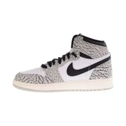 Air Jordan 1 High (GS) "Cement" Big Kids' Shoes Tech Grey-Black-White 9 Air Jordan 1 High (GS) "Cement" Big Kids' Shoes Tech Grey-Black-White -RBD OUTLET fd1437 052 4