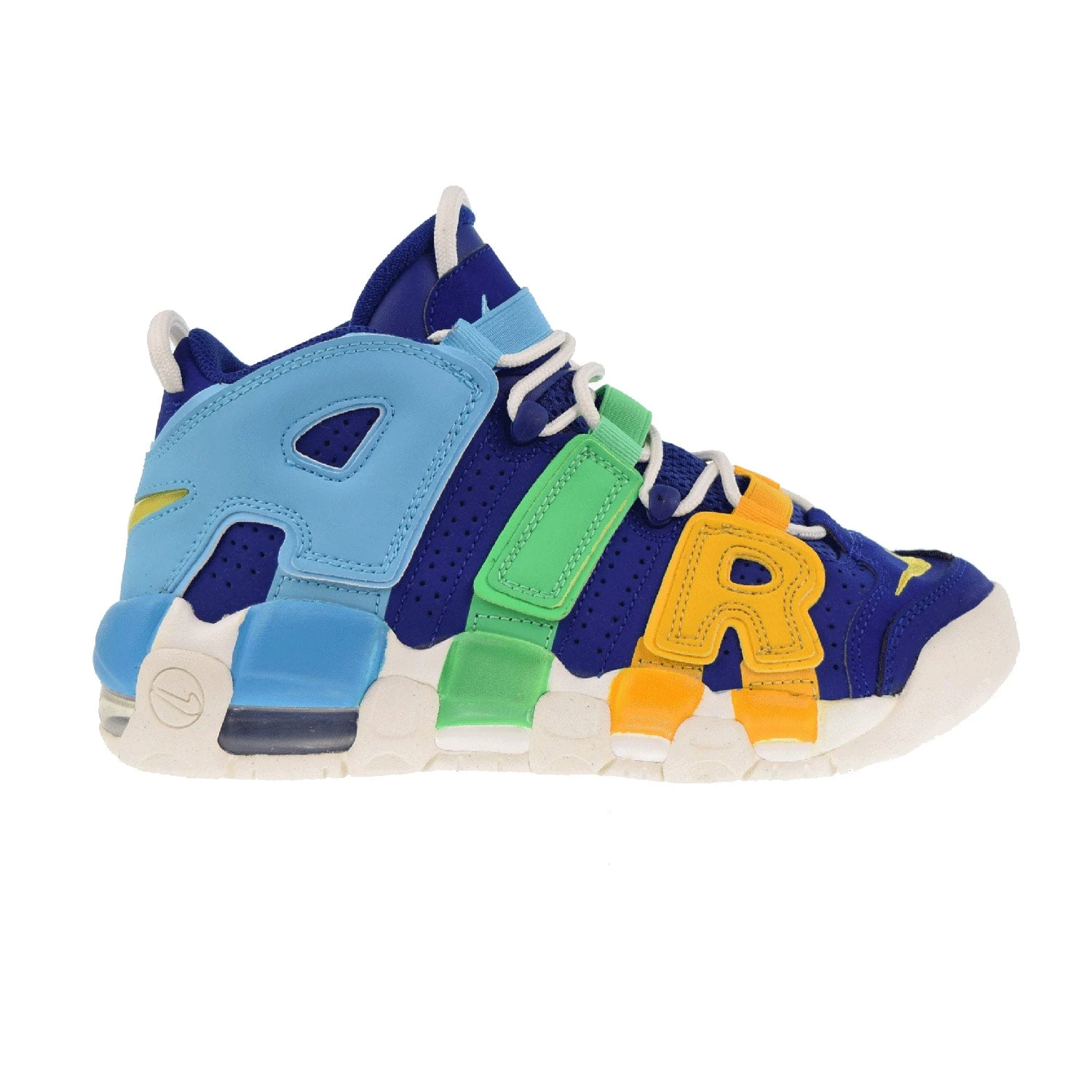 Nike Air More Uptempo (GS) Big Kids' Shoes Deep Royal Blue-Baltic Blue 1 Nike Air More Uptempo (GS) Big Kids' Shoes Deep Royal Blue-Baltic Blue