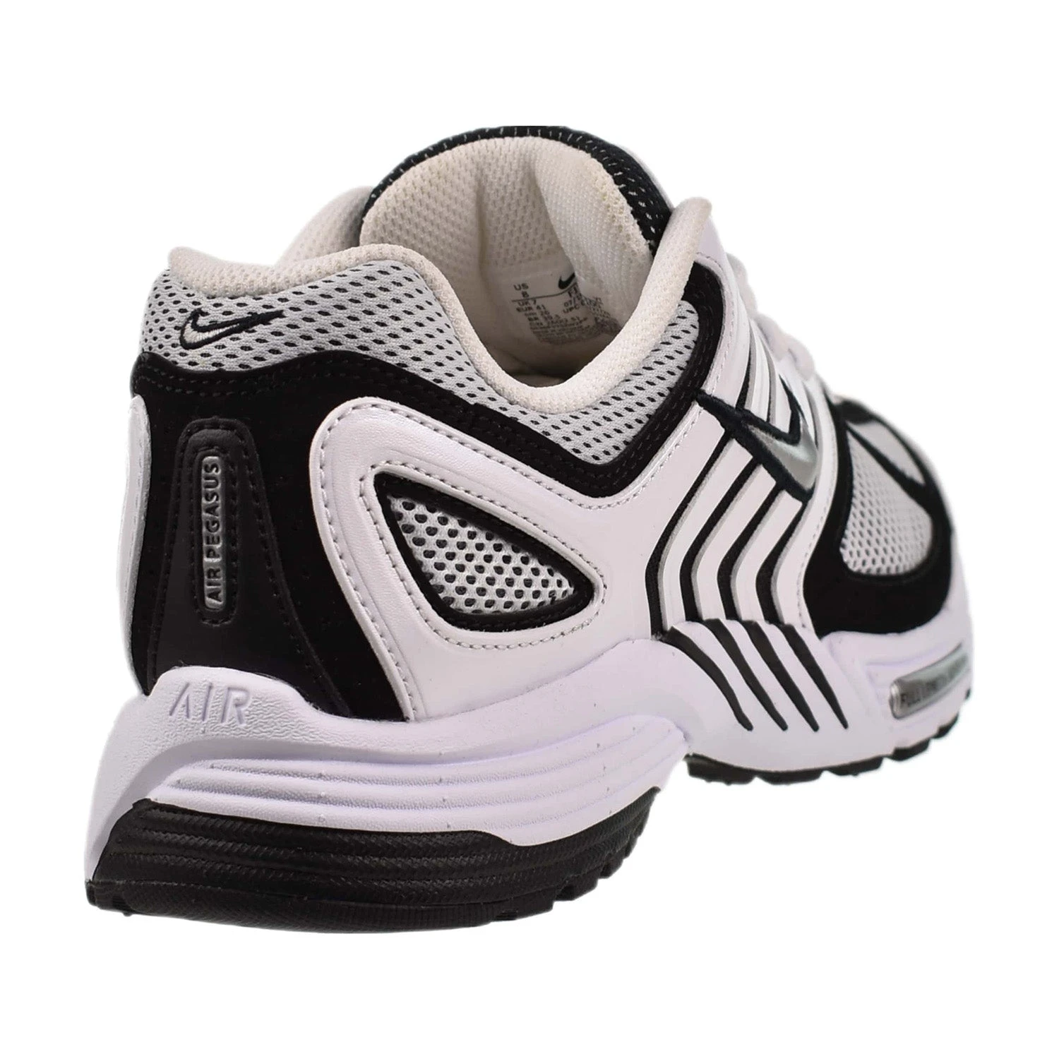 Nike Air Pegasus 2005 Men's Shoes White-Black-Metallic Silver 3 Nike Air Pegasus 2005 Men's Shoes White-Black-Metallic Silver - Image 3
