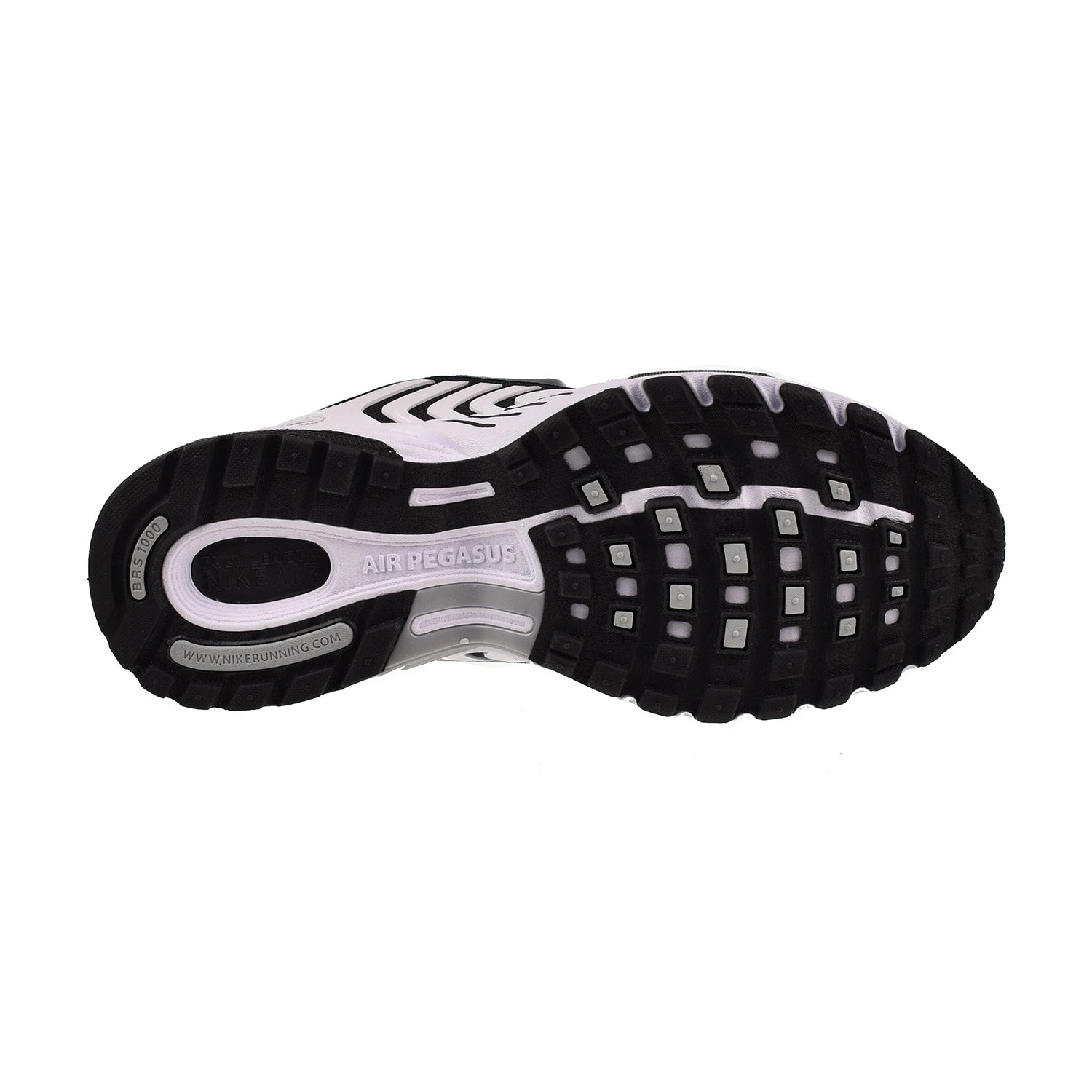 Nike Air Pegasus 2005 Men's Shoes White-Black-Metallic Silver 6 Nike Air Pegasus 2005 Men's Shoes White-Black-Metallic Silver - Image 6