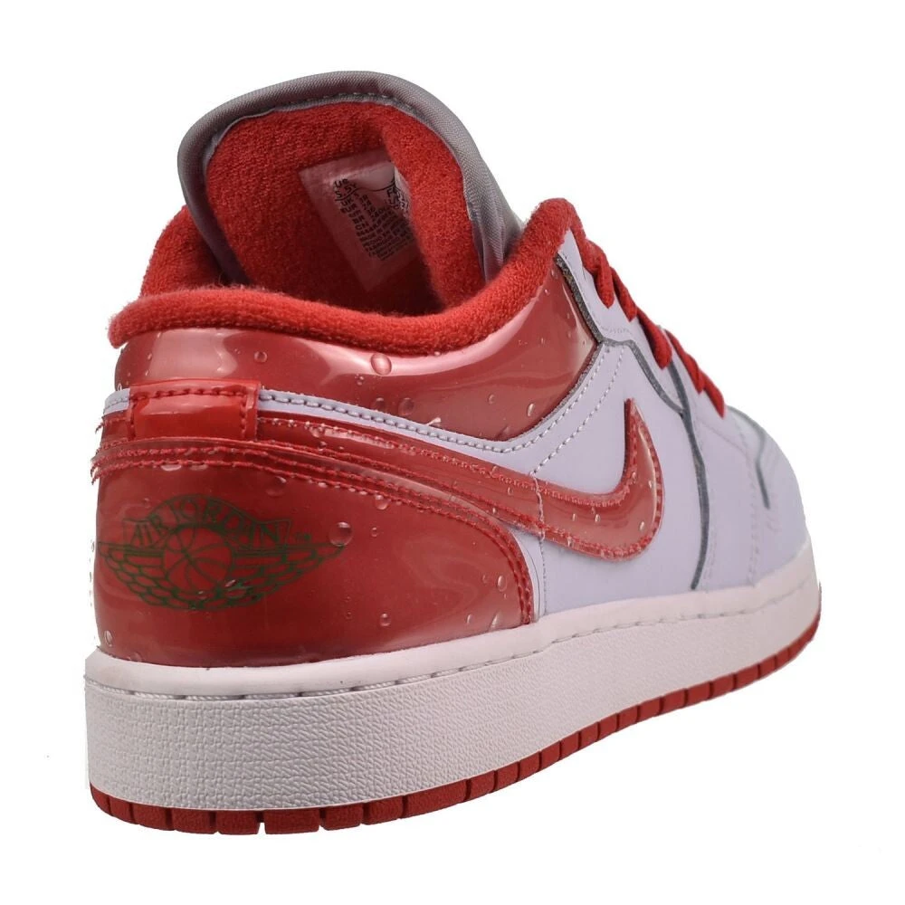Air Jordan 1 Low Se (GS) Big Kids' Shoes Football Grey/Red Fq1935-018 3 Air Jordan 1 Low Se (GS) Big Kids' Shoes Football Grey/Red Fq1935-018 - Image 3