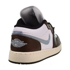 Air Jordan 1 Low SE (GS) Big Kids' Shoes White-Black-Sail -RBD OUTLET fq8156 142 3