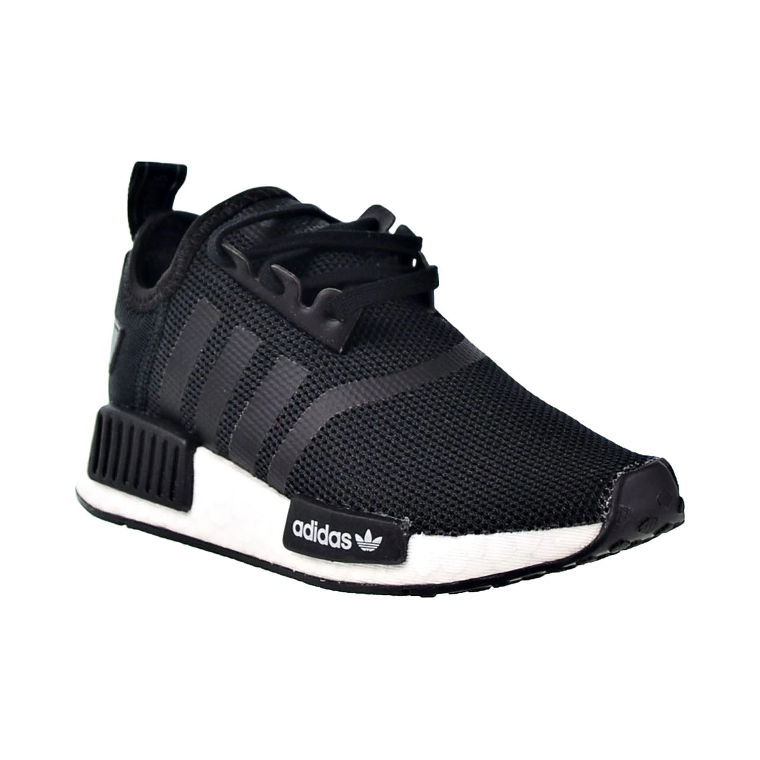 Adidas NMD_R1 C Little Kids' Shoes Black-White 2 Adidas NMD_R1 C Little Kids' Shoes Black-White - Image 2
