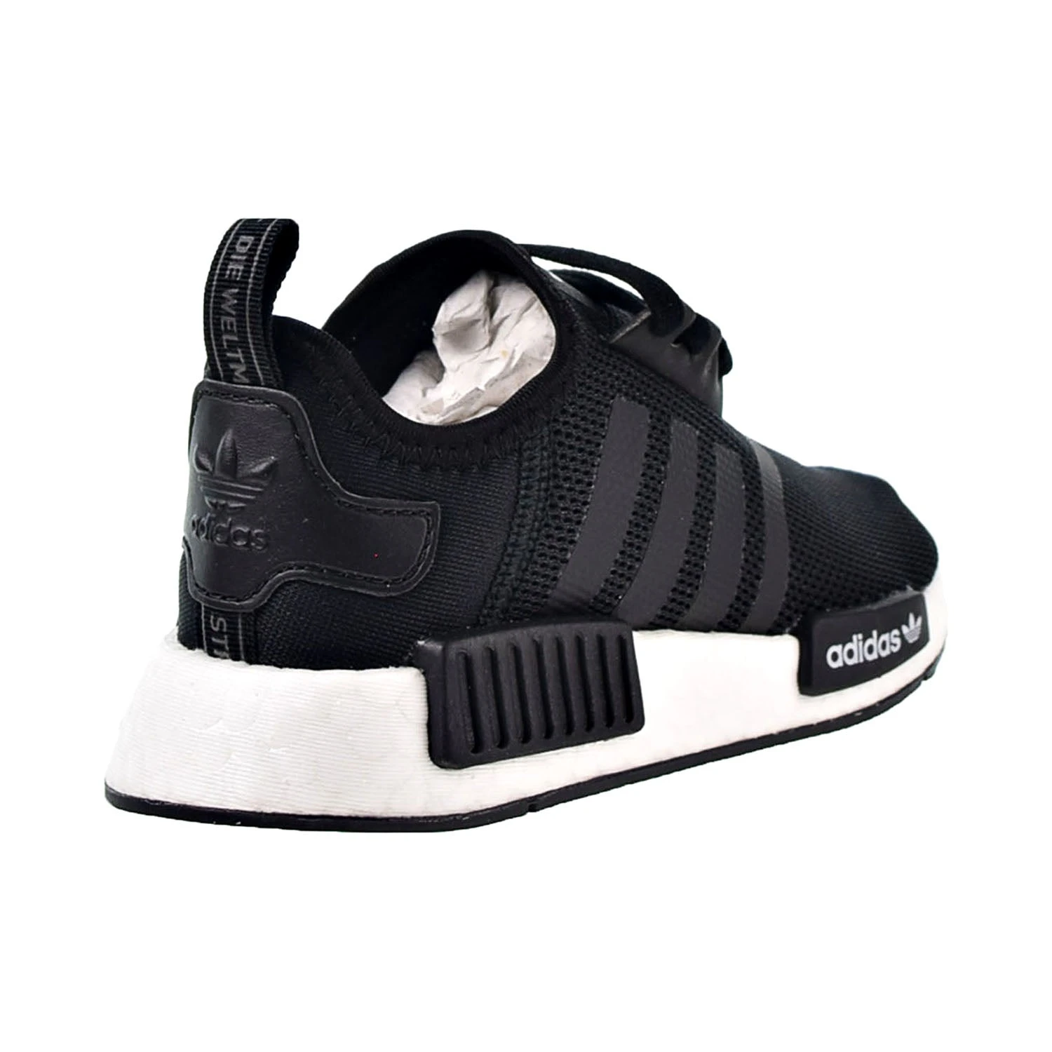 Adidas NMD_R1 C Little Kids' Shoes Black-White 3 Adidas NMD_R1 C Little Kids' Shoes Black-White - Image 3