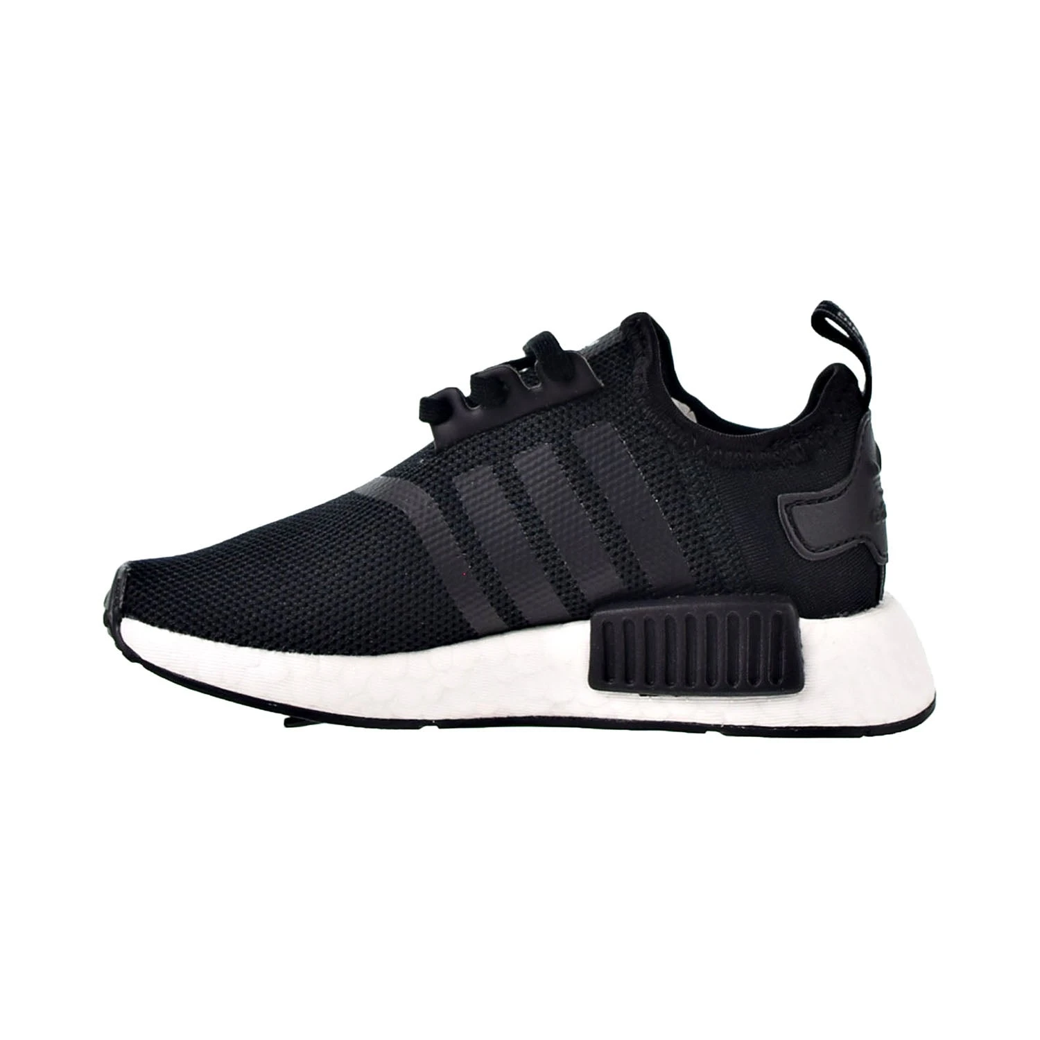 Adidas NMD_R1 C Little Kids' Shoes Black-White 4 Adidas NMD_R1 C Little Kids' Shoes Black-White - Image 4