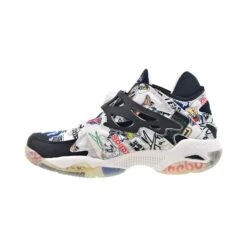 Reebok Pump Court "Sticker City" Men's Shoes Black-White 9 Reebok Pump Court "Sticker City" Men's Shoes Black-White -RBD OUTLET fw7826 4