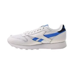 Reebok Classic Leather Men's Shoes White-Horizon Blue-Vector Navy -RBD OUTLET fx2284 4