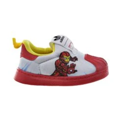 Adidas Superstar 360 I "Marvel Iron Man" Slip-On Toddlers' Shoes White-Red