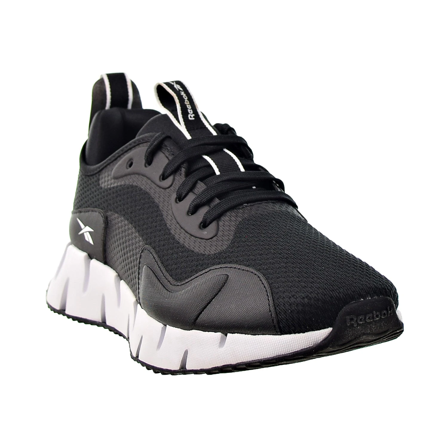 Reebok Zig Dynamica INT Men's Shoes Black-White 2 Reebok Zig Dynamica INT Men's Shoes Black-White - Image 2
