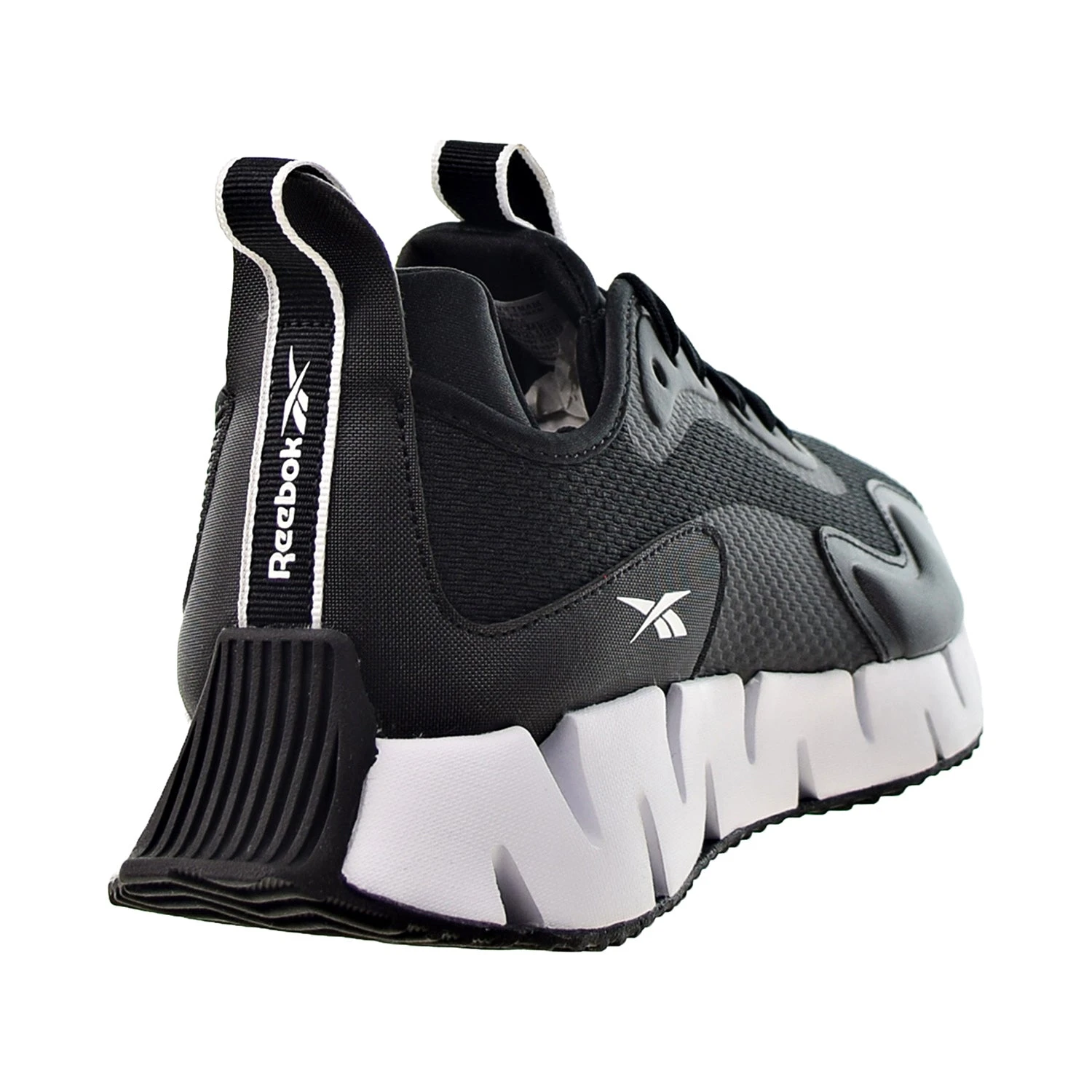 Reebok Zig Dynamica INT Men's Shoes Black-White 3 Reebok Zig Dynamica INT Men's Shoes Black-White - Image 3