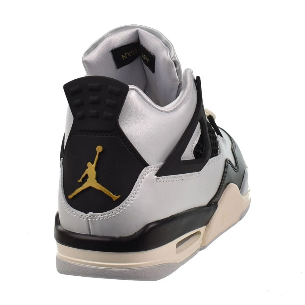 Jordan 4 Retro (GS) "Platinum Gold" Big Kids' Shoes Pure Platinum/Metallic Gold Fz8585-070 3 Jordan 4 Retro (GS) "Platinum Gold" Big Kids' Shoes Pure Platinum/Metallic Gold Fz8585-070 - Image 3