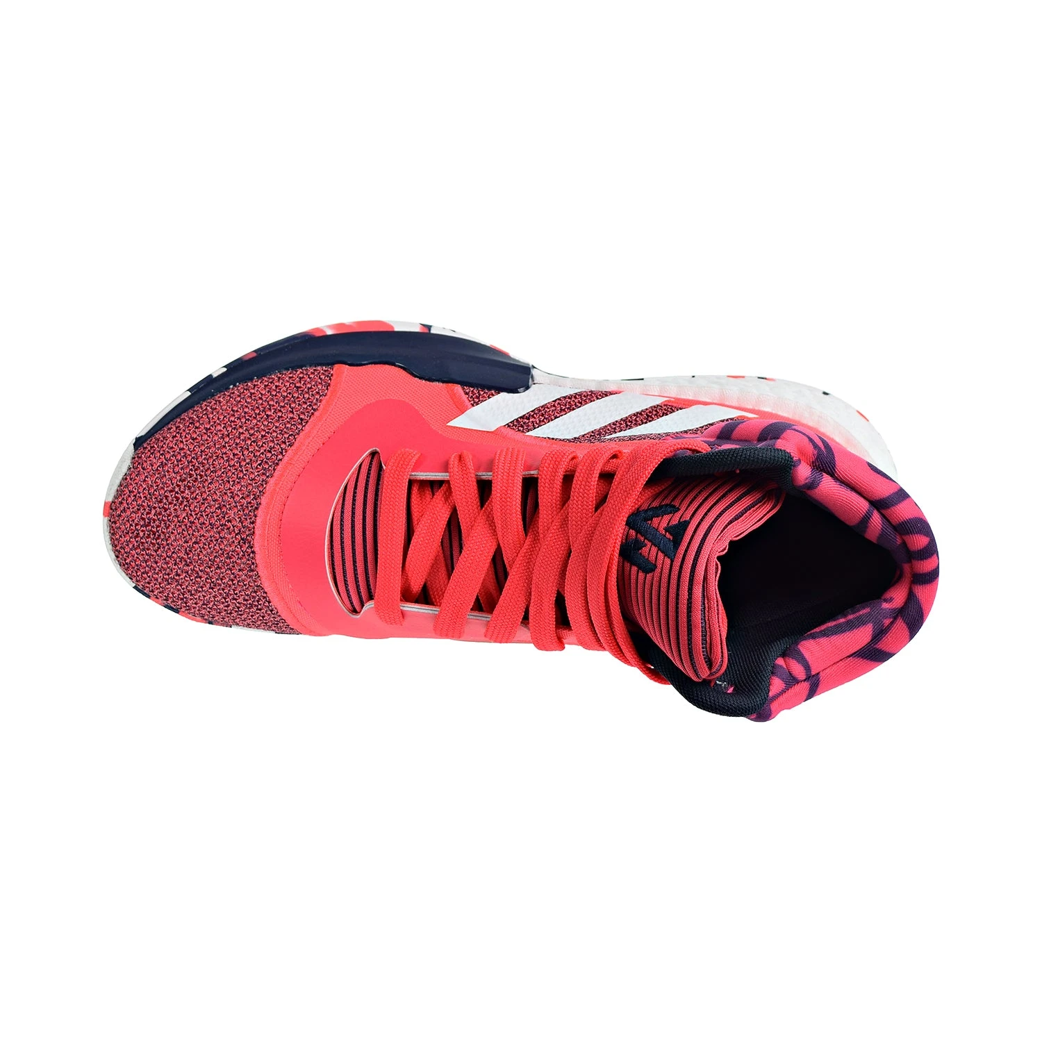 Adidas Marquee Boost Men's Basketball Shoes Shock Red/White/Collegiate Navy 5 Adidas Marquee Boost Men's Basketball Shoes Shock Red/White/Collegiate Navy - Image 5