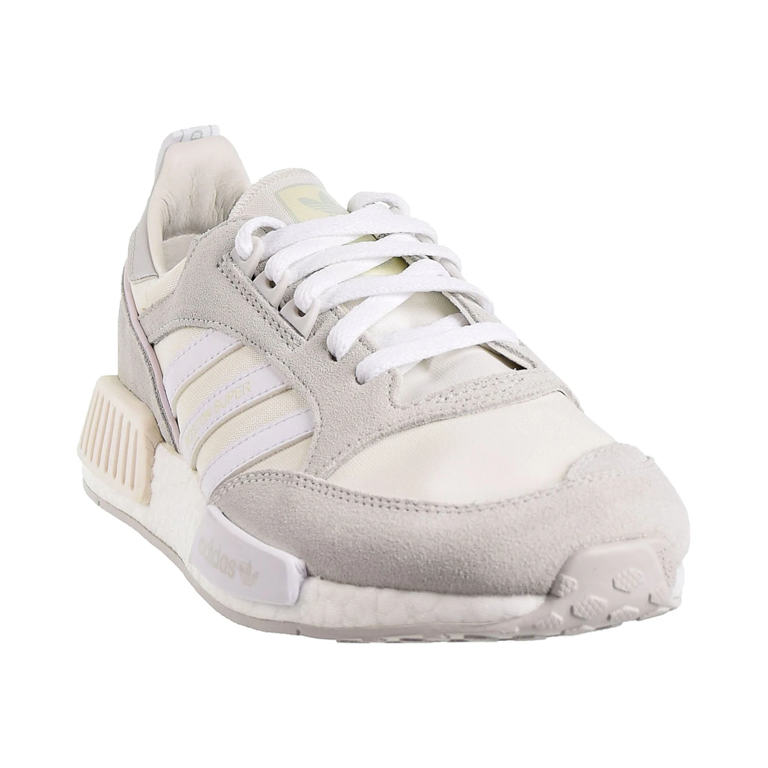 Adidas Boston Super X R1 Mens Shoes Running White/Cloud White/Grey One 2 Adidas Boston Super X R1 Mens Shoes Running White/Cloud White/Grey One - Image 2