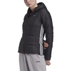 Nike Adidas Women's Slim Jacket Black-White