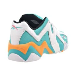 Reebok Kamikaze II Low Men's Basketball Shoes Spearmint-Footwear White-Orange -RBD OUTLET gx6120 3