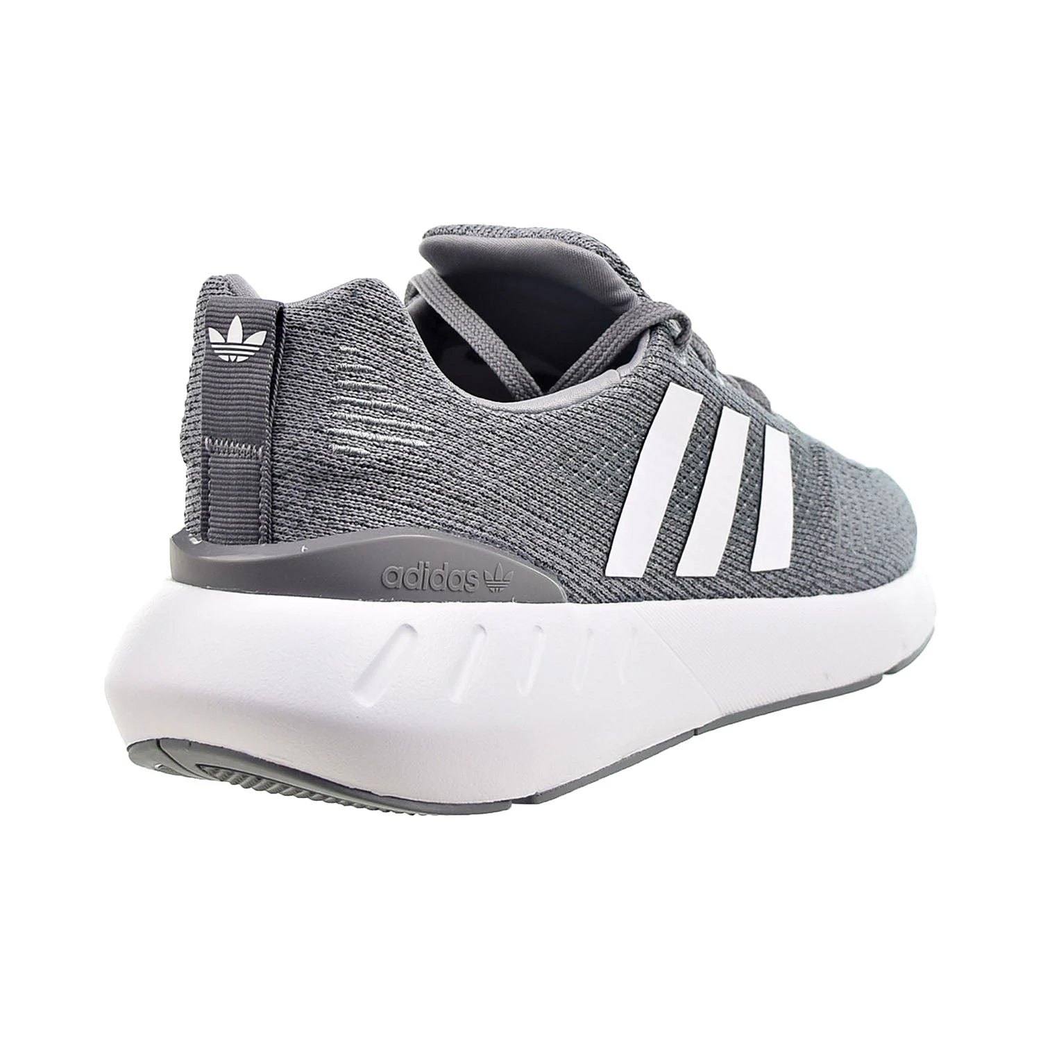Adidas Swift Run 22 Men's Shoes Grey Three-Cloud White-Grey Four 3 Adidas Swift Run 22 Men's Shoes Grey Three-Cloud White-Grey Four - Image 3