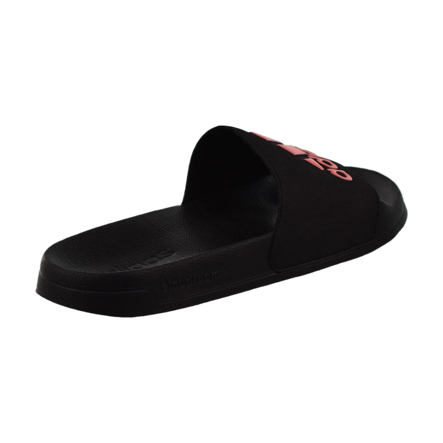 Adidas Adilette Shower Men's Slide Sandals Core Black-Acid Red 3 Adidas Adilette Shower Men's Slide Sandals Core Black-Acid Red - Image 3