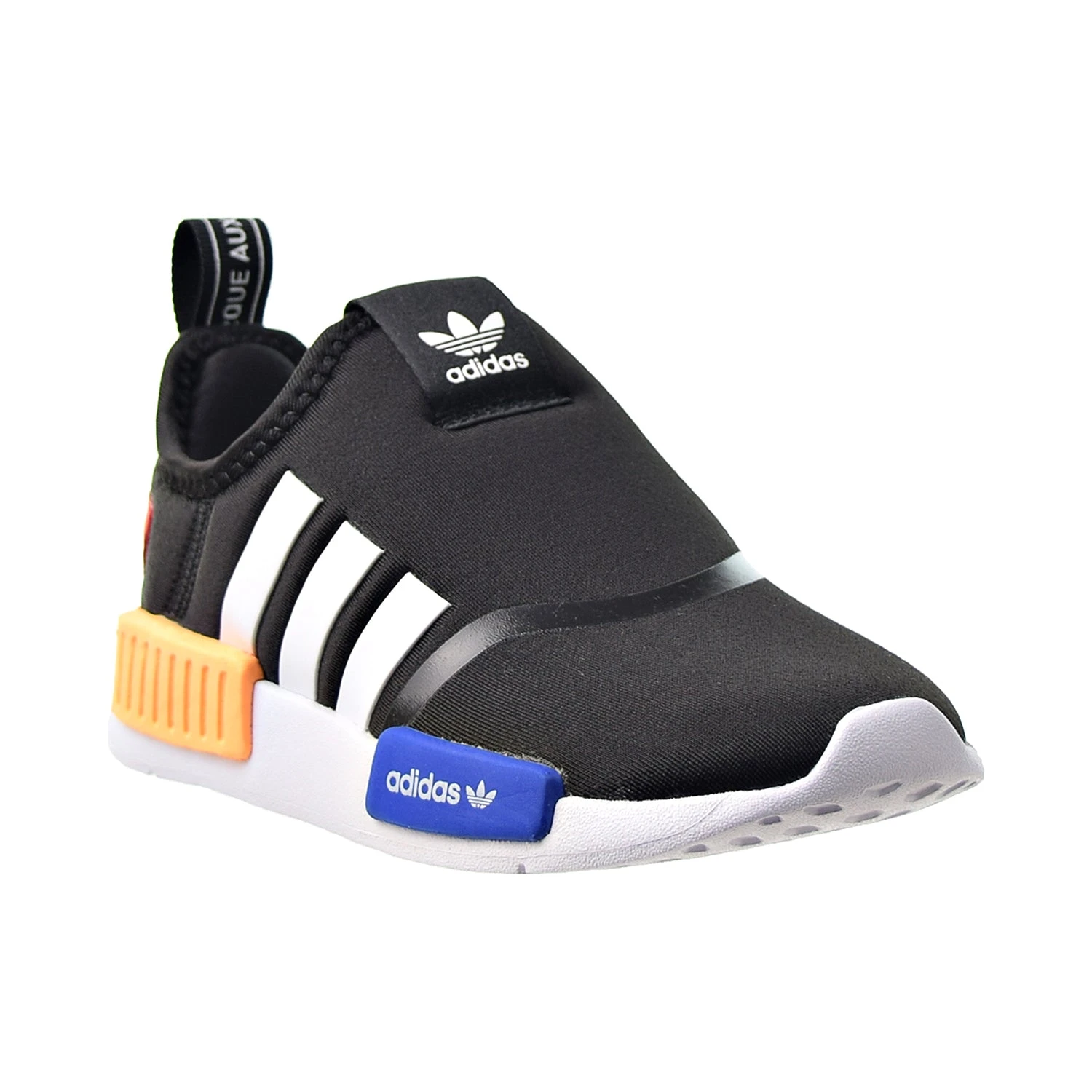 Adidas NMD 360 I Toddlers' Slip-On Shoes Black-White-Solar Gold 2 Adidas NMD 360 I Toddlers' Slip-On Shoes Black-White-Solar Gold - Image 2