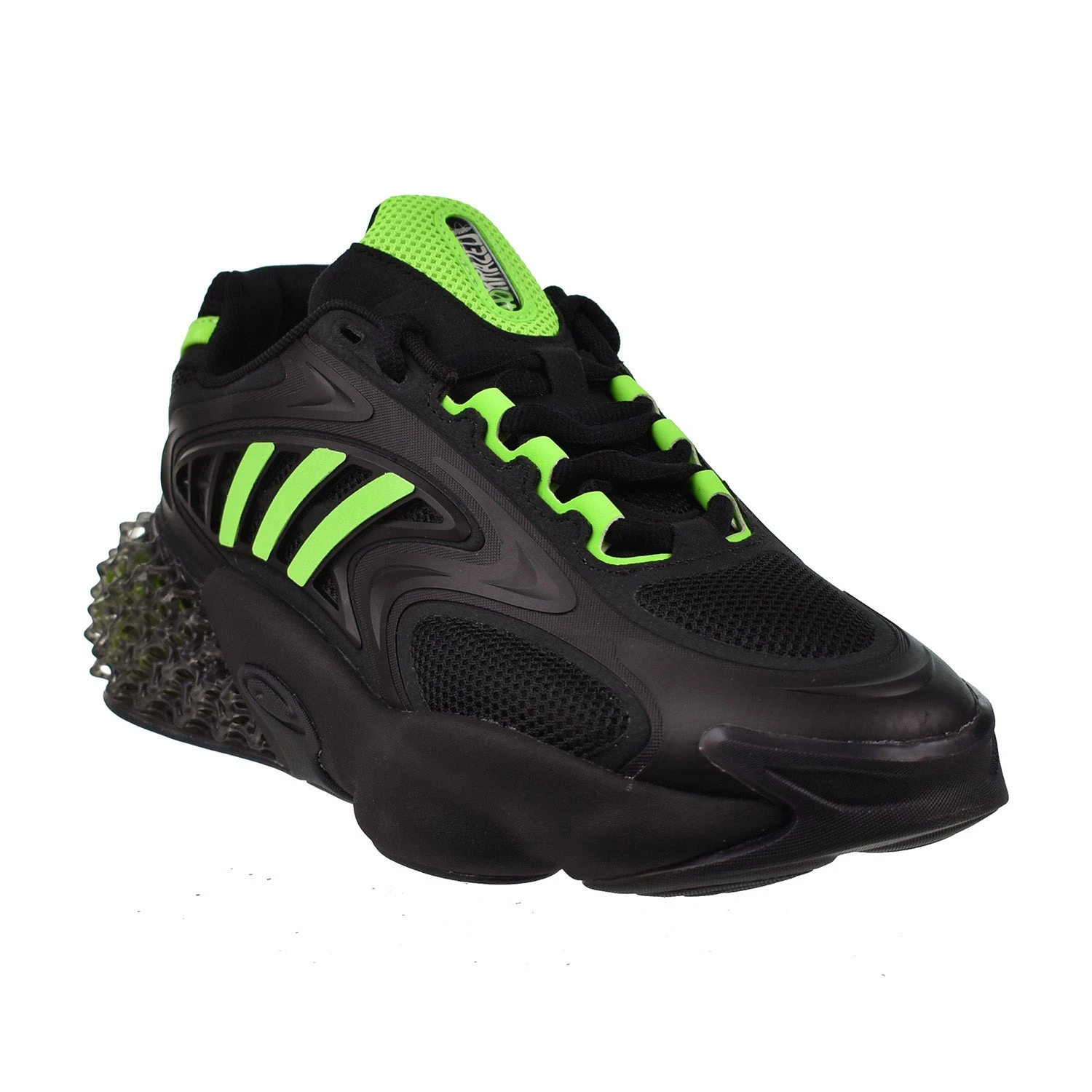 Adidas 4D Krazed Men's Shoes Core Black-Green 2 Adidas 4D Krazed Men's Shoes Core Black-Green - Image 2