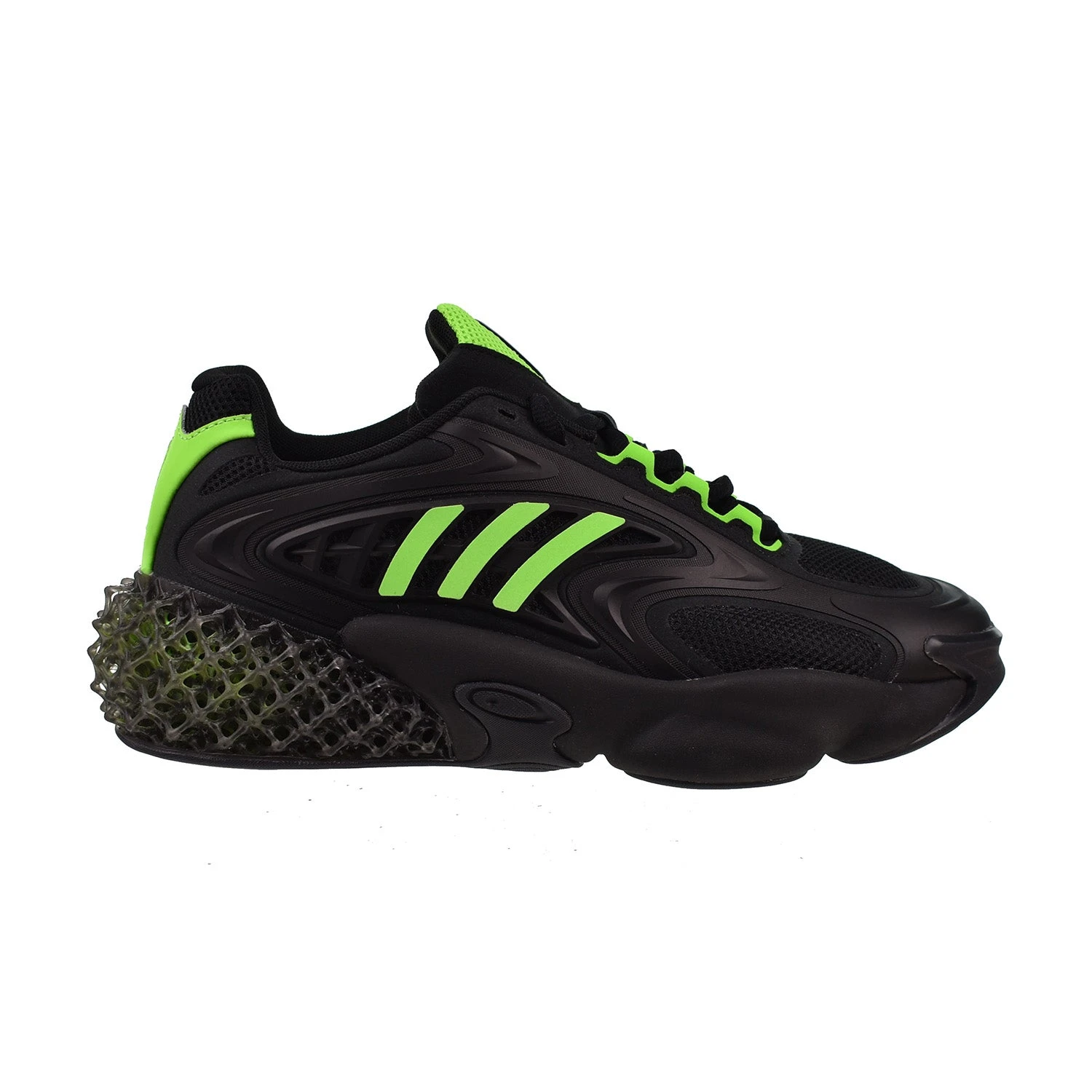 Adidas 4D Krazed Men's Shoes Core Black-Green 1 Adidas 4D Krazed Men's Shoes Core Black-Green