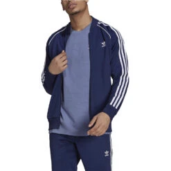 Adidas Adicolor Classics Primeblue SST Men's Track Jacket Night Sky-White 5 Adidas Adicolor Classics Primeblue SST Men's Track Jacket Night Sky-White -RBD OUTLET h06710 3