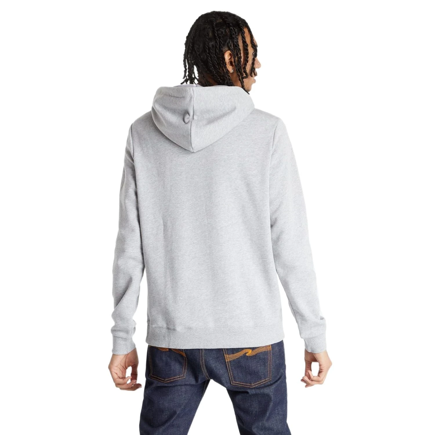 Reebok Identity Big Logo Men's Hoodie Grey 2 Reebok Identity Big Logo Men's Hoodie Grey - Image 2