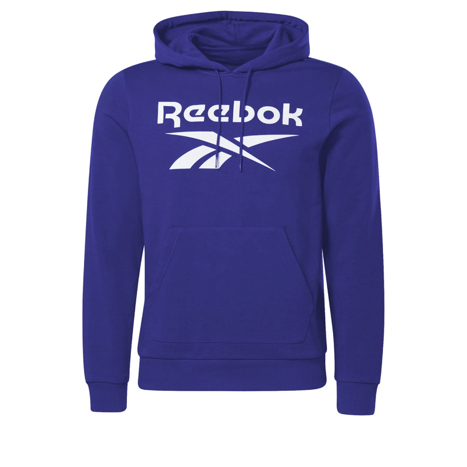 Reebok Identity Fleece Big Logo Men's Hoodie Blue 1 Reebok Identity Fleece Big Logo Men's Hoodie Blue