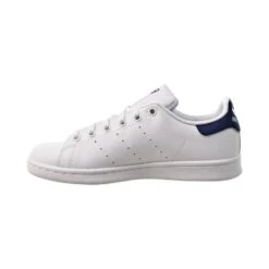 Adidas Stan Smith J Big Kids' Shoes Cloud White-Cloud White-Dark Blue 9 Adidas Stan Smith J Big Kids' Shoes Cloud White-Cloud White-Dark Blue -RBD OUTLET h68621 4