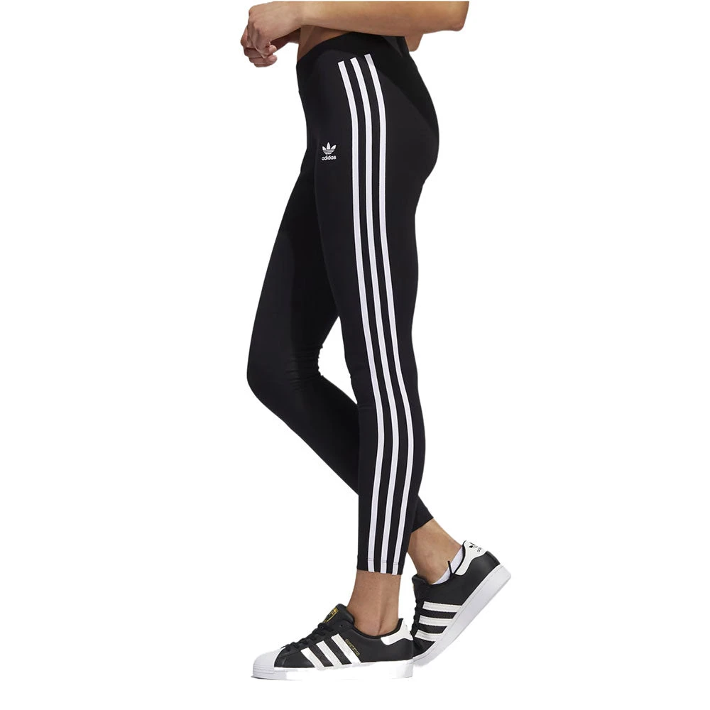 Adidas Adicolor Classics 3-Stripes Women's Tights Black 2 Adidas Adicolor Classics 3-Stripes Women's Tights Black - Image 2