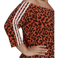 Adidas Printed Dress X Rich Mnisi Women's Shirt True Orange-Black 7 Adidas Printed Dress X Rich Mnisi Women's Shirt True Orange-Black -RBD OUTLET hd7156 4