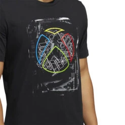 Adidas Donovan Mitchell X Xbox Men's Tee Black -RBD OUTLET he4904 3