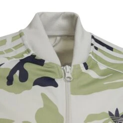 Adidas Big Kid's Camo SST Track Jacket Orbit Grey-Magic Lime-Shadow Navy -RBD OUTLET hf7448 3