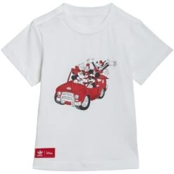 Adidas Disney Mickey And Friends Shorts And Kids' Tee Set White 10 Adidas Disney Mickey And Friends Shorts And Kids' Tee Set White -RBD OUTLET hf7538 5