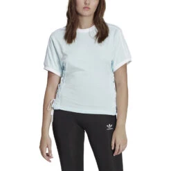 Adidas Originals Laced Women's T-Shirt Almost Blue