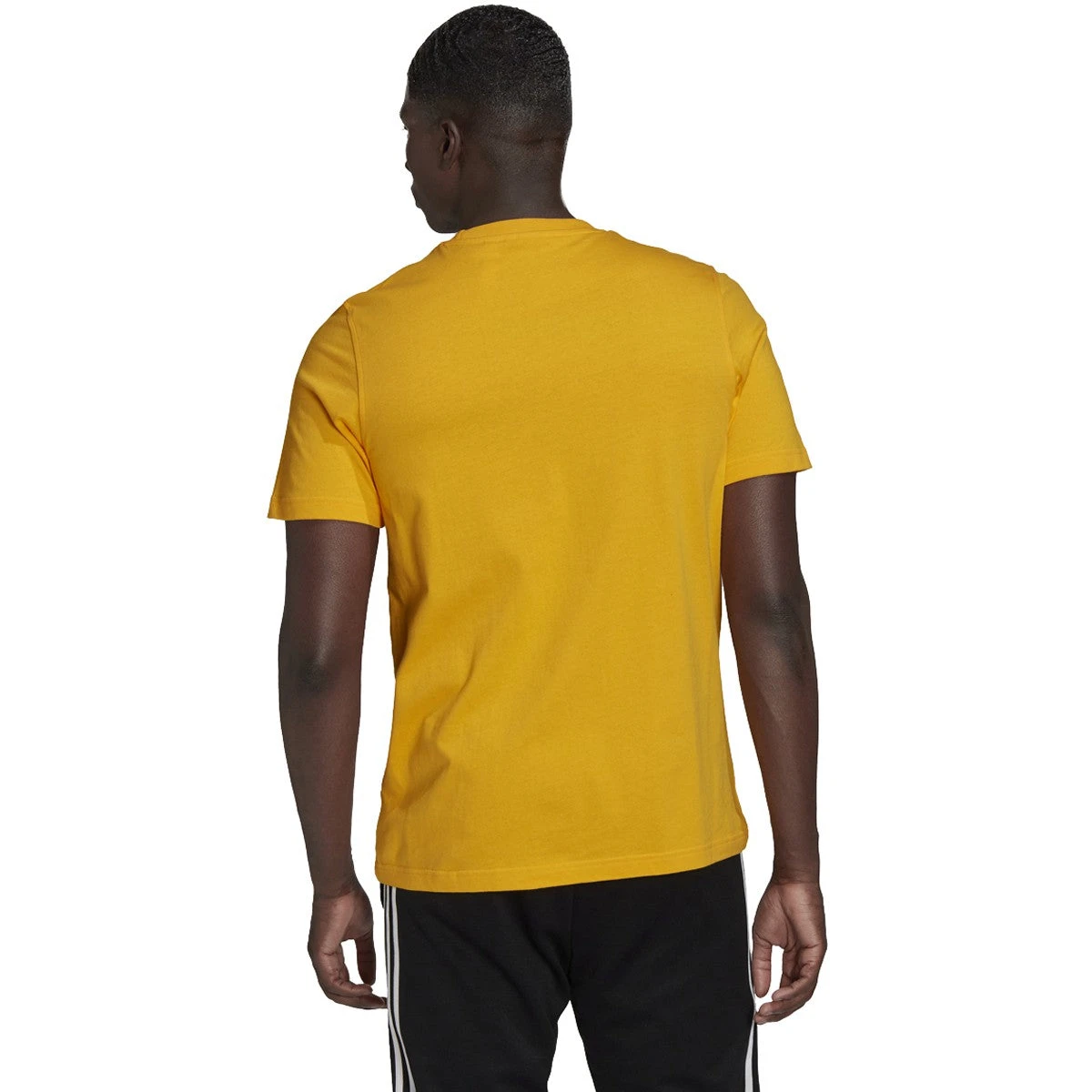 Adidas Adicolor Classics Trefoil Men's Tee Gold-Collegiate Gold 2 Adidas Adicolor Classics Trefoil Men's Tee Gold-Collegiate Gold - Image 2