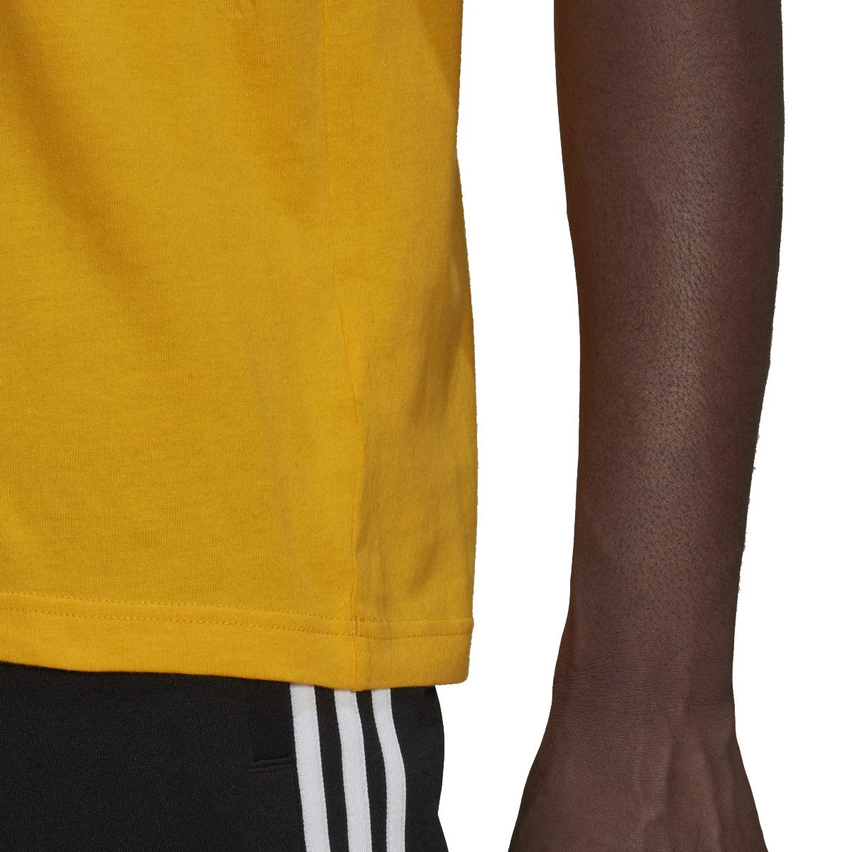 Adidas Adicolor Classics Trefoil Men's Tee Gold-Collegiate Gold 4 Adidas Adicolor Classics Trefoil Men's Tee Gold-Collegiate Gold - Image 4