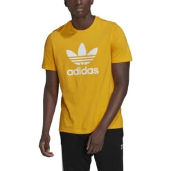 Adidas Adicolor Classics Trefoil Men's Tee Gold-Collegiate Gold