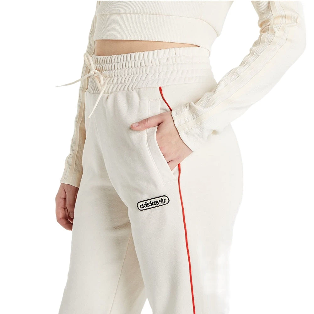 Adidas Retro Luxury Women's Sweat Pants Beige 1 Adidas Retro Luxury Women's Sweat Pants Beige