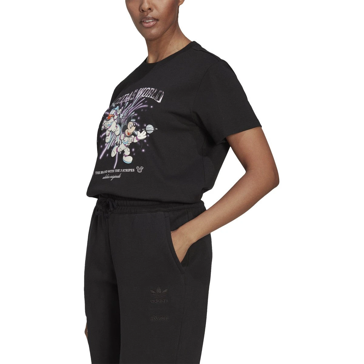 Adidas Disney Graphic Women's Tee Black 1 Adidas Disney Graphic Women's Tee Black