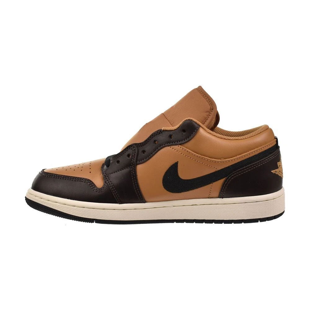 Jordan 1 Low SE Men's Shoes Flax/Black-Baroque Brown Hq3603-201 4 Jordan 1 Low SE Men's Shoes Flax/Black-Baroque Brown Hq3603-201 - Image 4