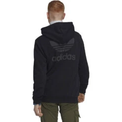 Adidas Originals Trefoil Series Street Men's Hoodie Black -RBD OUTLET hs8895 3