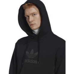 Adidas Originals Trefoil Series Street Men's Hoodie Black -RBD OUTLET hs8895 4