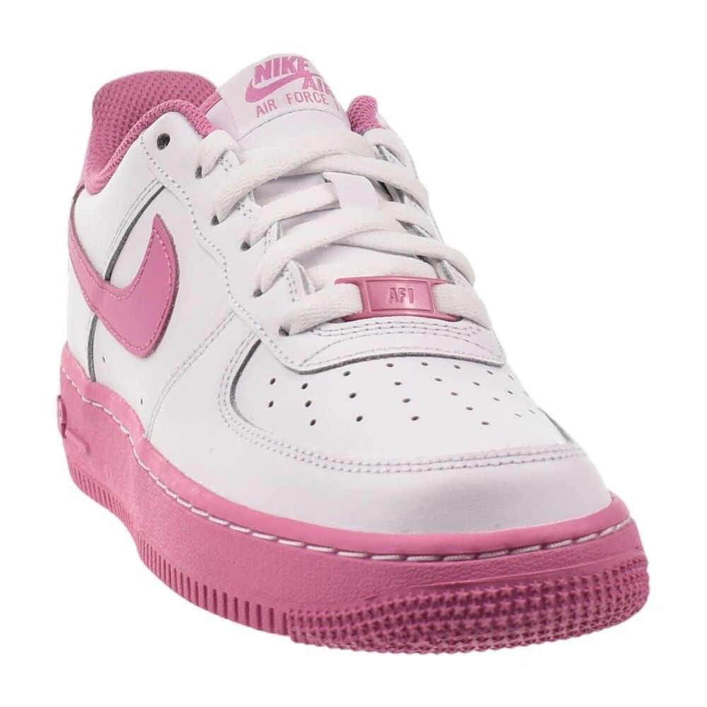 Nike Air Force 1 BG (GS) Big Kids' Shoes White/Magic Flamingo Ib4411-100 2 Nike Air Force 1 BG (GS) Big Kids' Shoes White/Magic Flamingo Ib4411-100 - Image 2