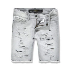 Jordan Craig Abyss Denim Kids' Shorts Cement Wash